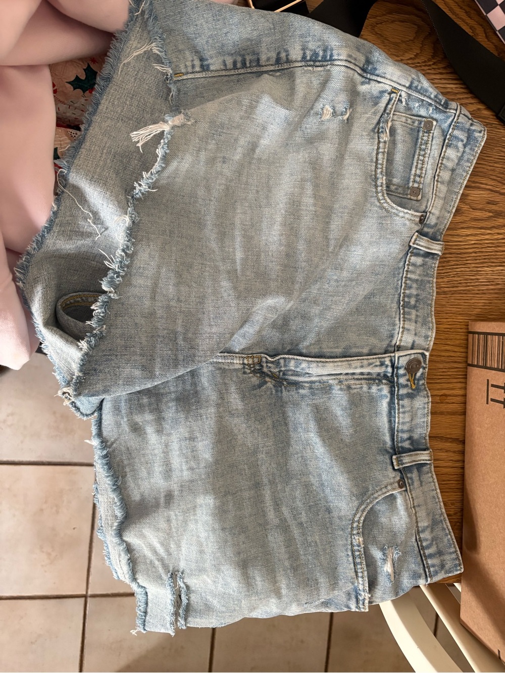 Aerie denim shorts